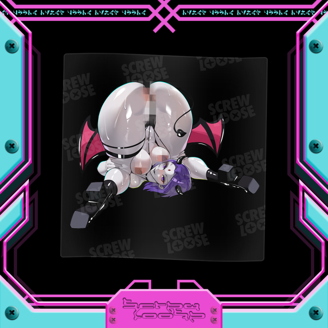 Spooky Raven Succubus Stickers
