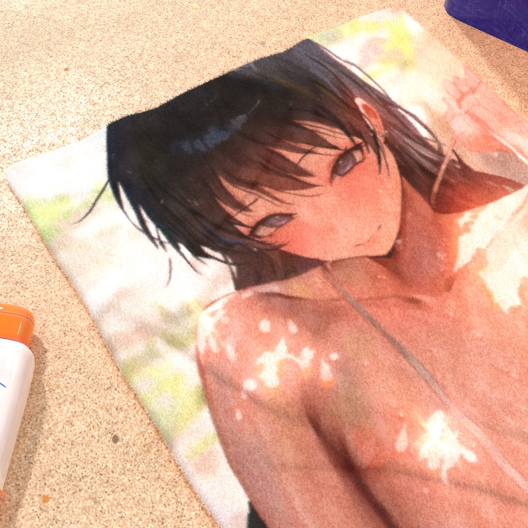 Rock Mommy Beach Towel