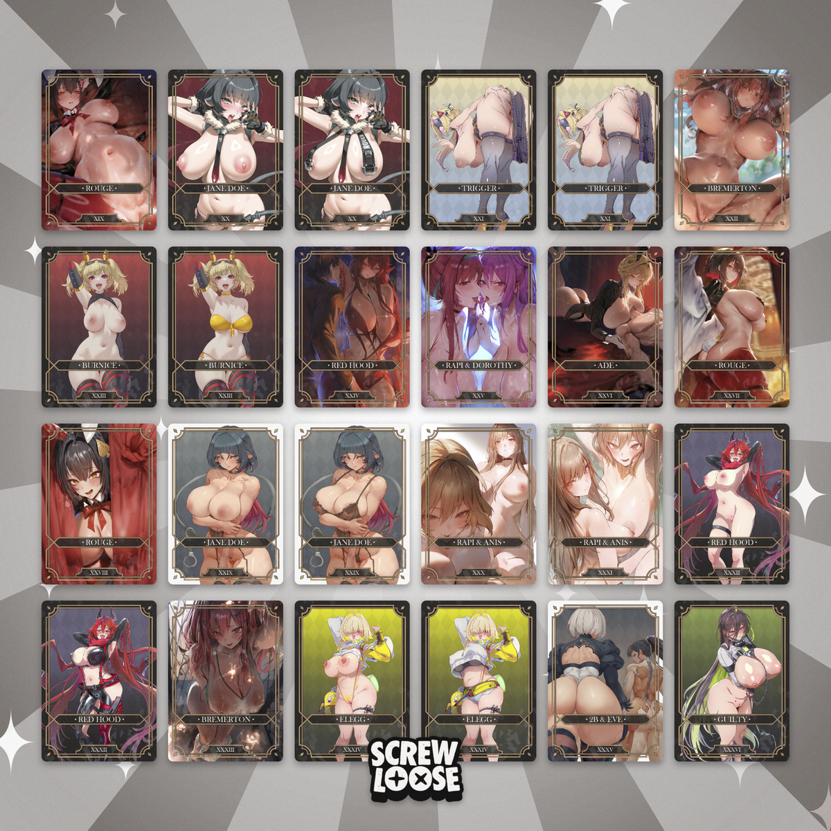 Screwy Gacha Duo Packs 1st Edition Pack