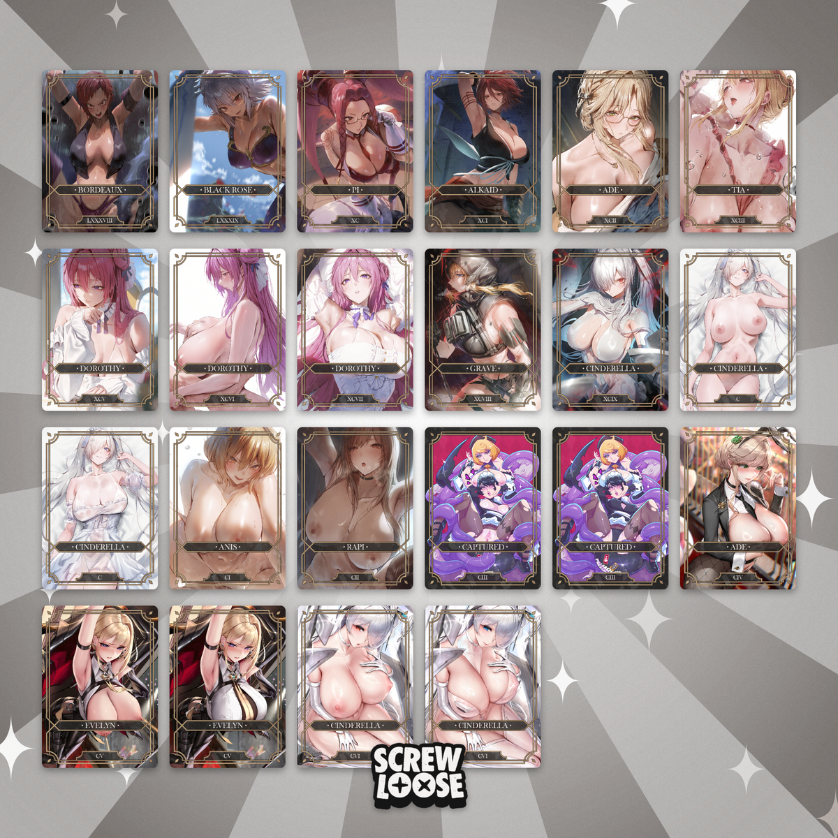 Screwy Gacha Duo Packs 1st Edition Pack