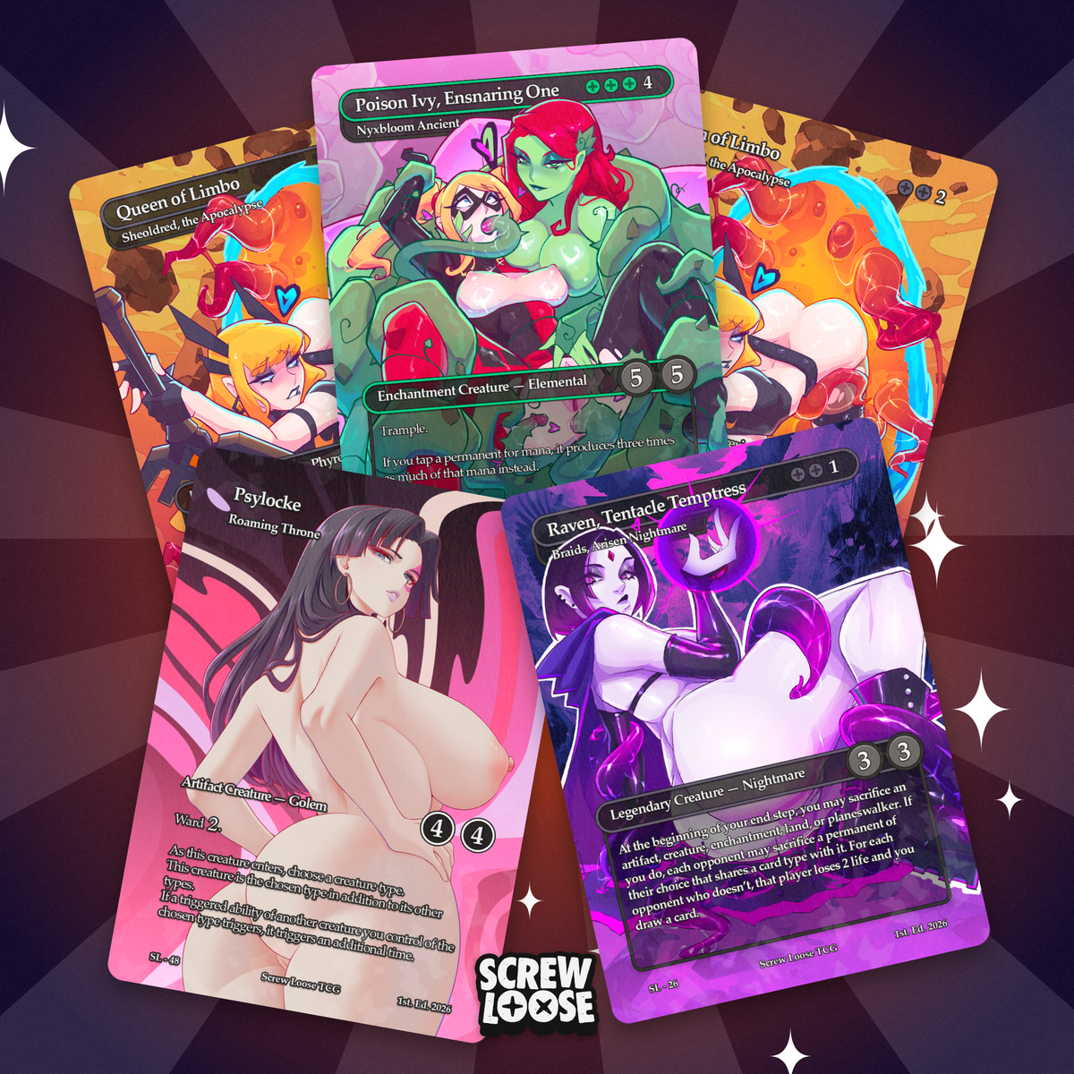 Screwy Comic Babes 1st Edition Pack