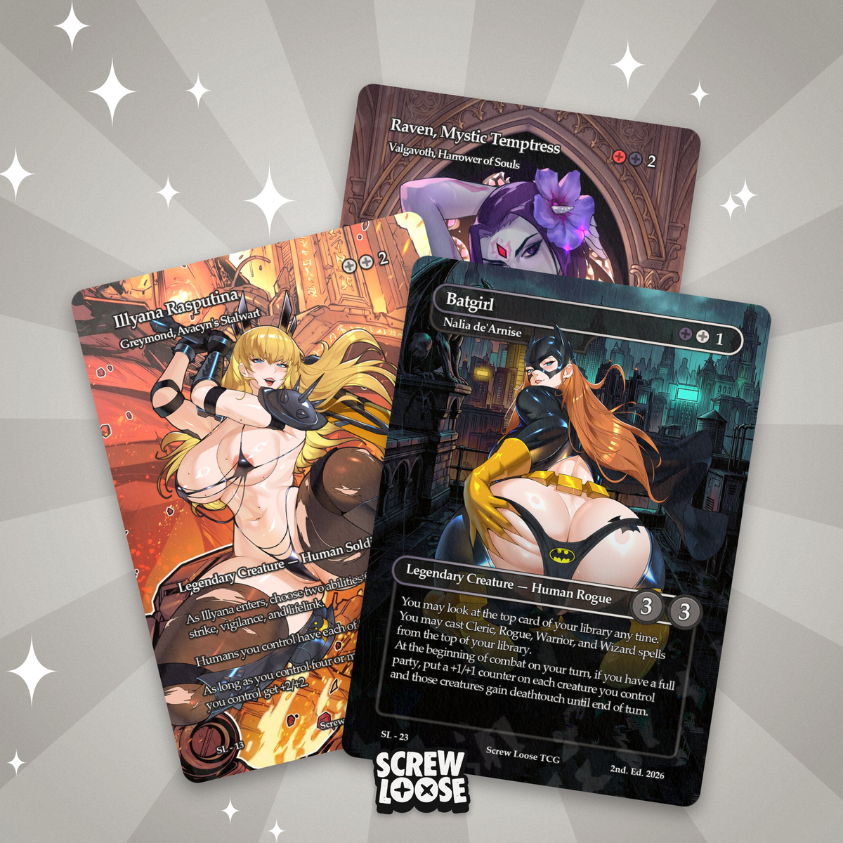 Screwy Comic Babes 2nd Edition Pack