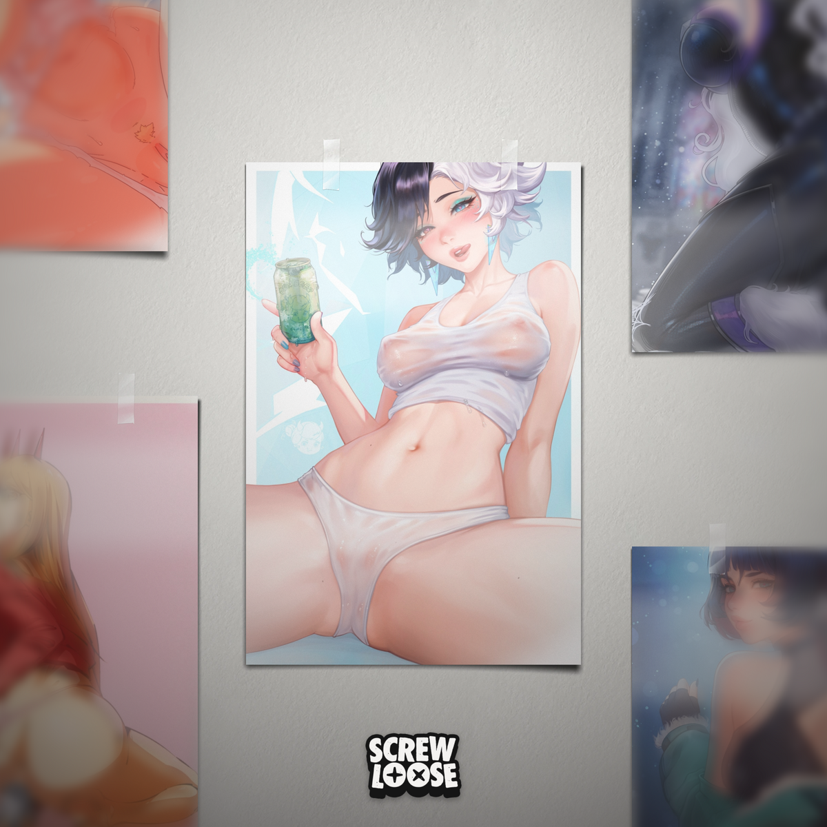 Drunk Luna Poster SPICY