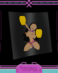 Monique Cheerleader Stickers