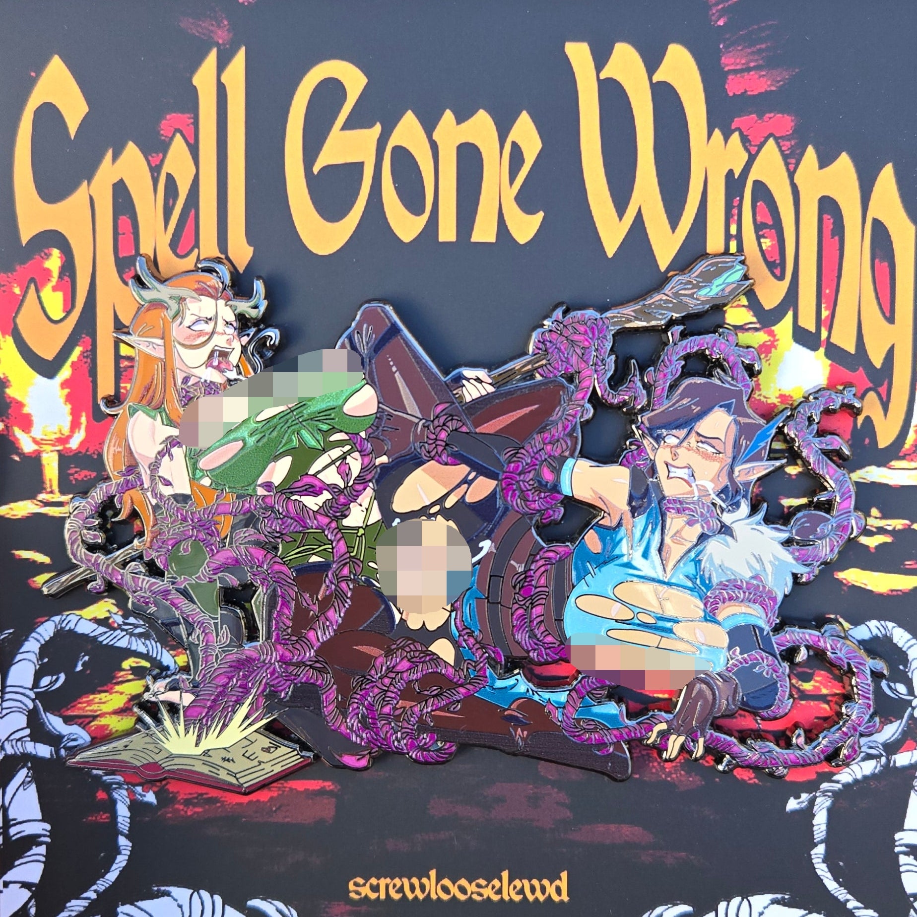 Spell Gone Wrong Pin!
