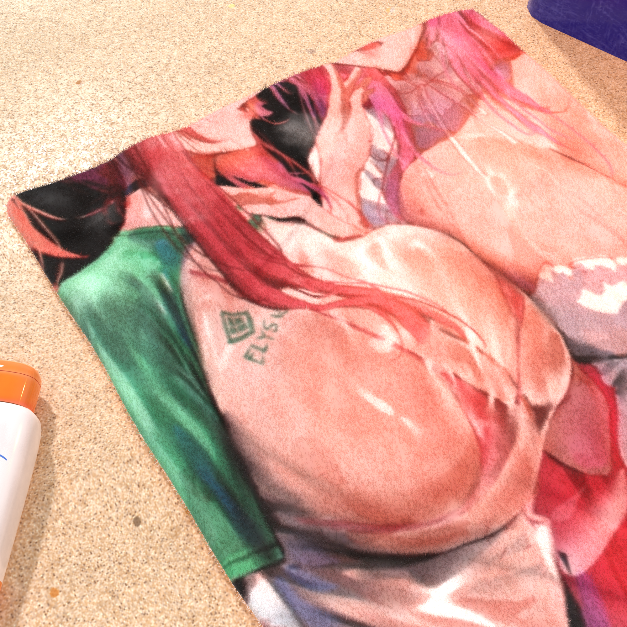 Spicy Summer Duos Beach Towel