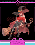 Spooky Witch Rias & Akeno Stickers
