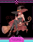 Spooky Witch Rias & Akeno Stickers