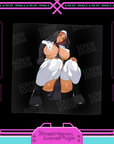 Spooky Starfire Nun Stickers