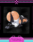 Spooky Starfire Nun Stickers