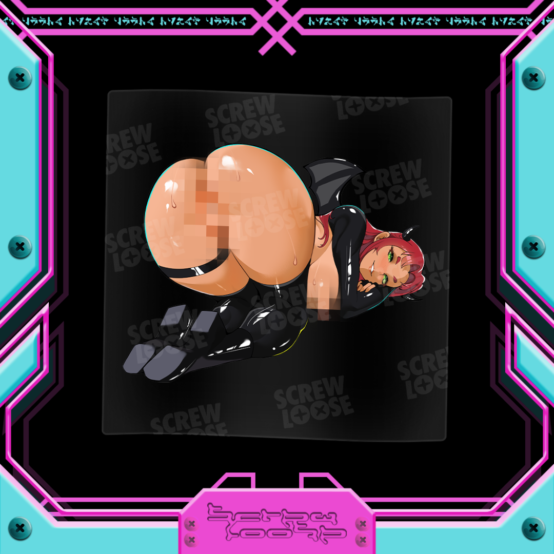 Spooky Starfire Succubus Stickers