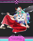 Pirate Babes Yam Stickers