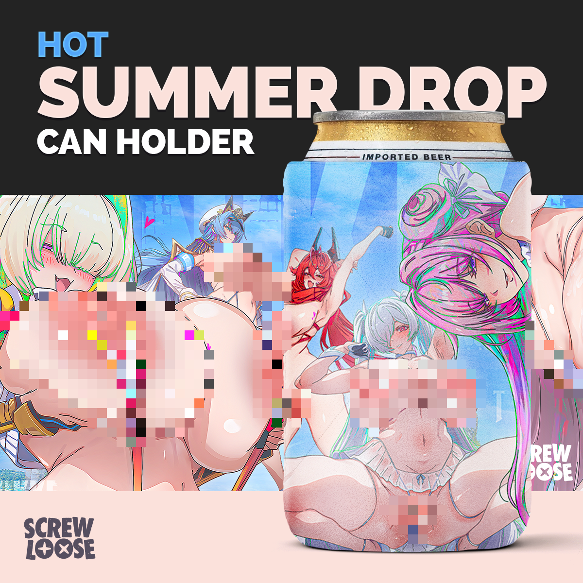 Summer NIKKKE Special Beer Koozies