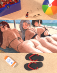 Sun Bathing Beach Towel