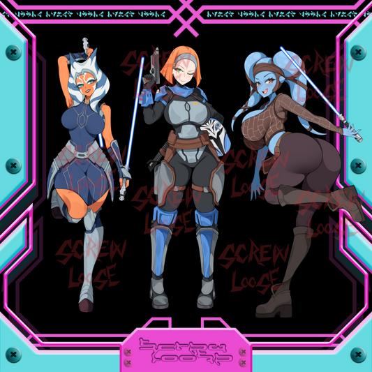 Star Babes Part 1 Stickers