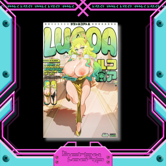 Lucoa Celebration Gold Dress SPICE Poster