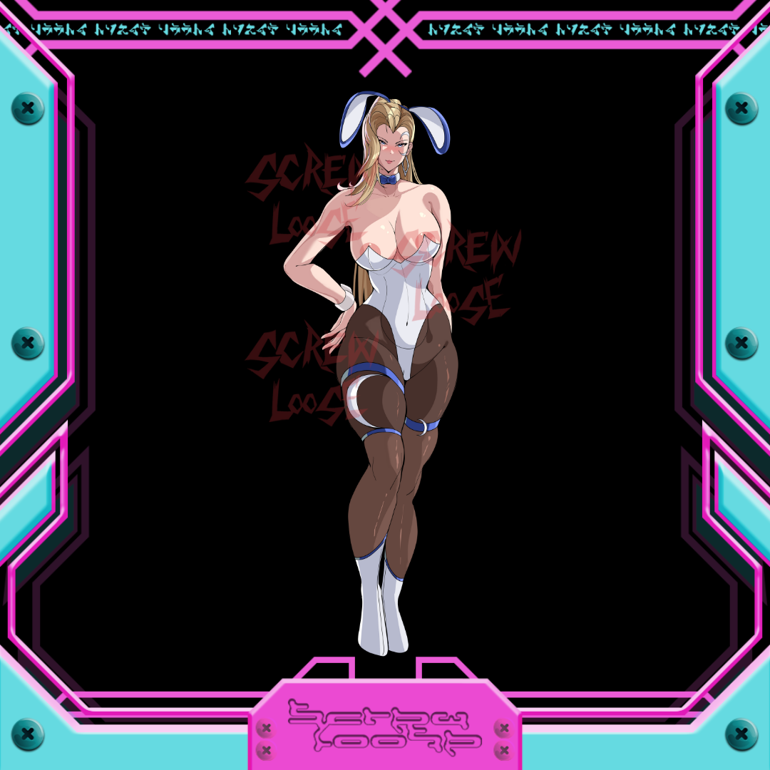 Superhero Bunny Girls Set 3 Stickers
