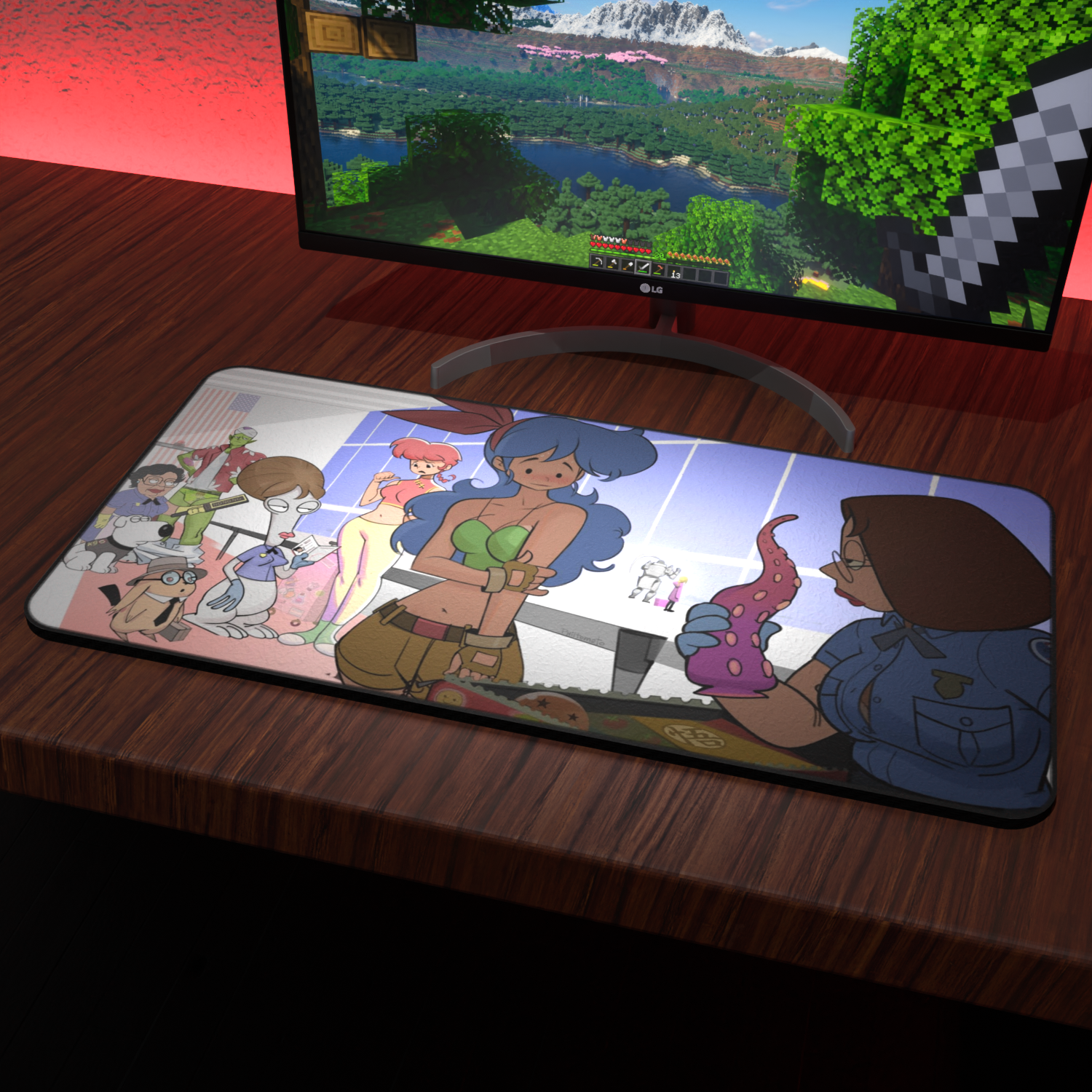 TSA Check Playmat