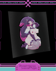 Thicc Goth Squirrel Stickers