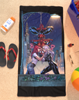 Valentine's Day Special Kiss Beach Towel