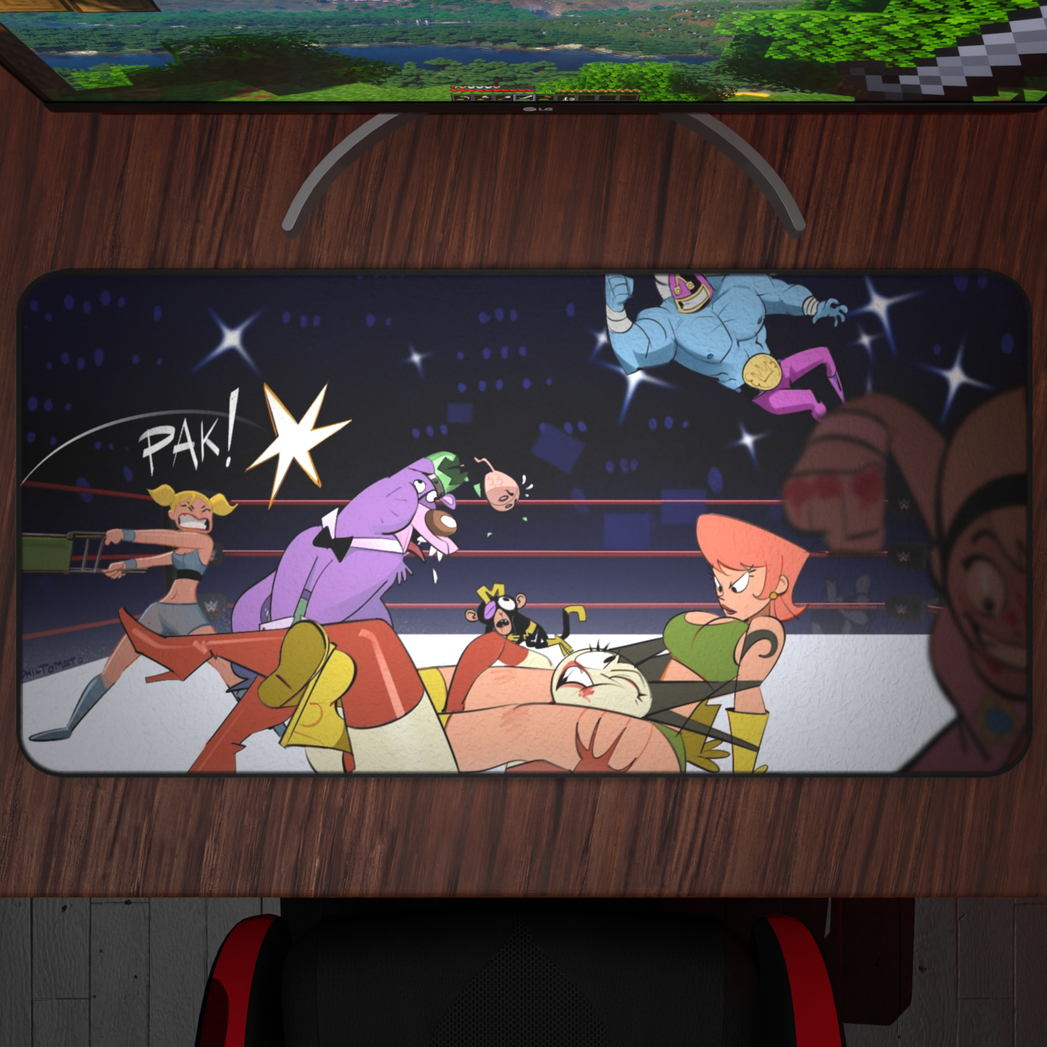 Wrestling Playmat