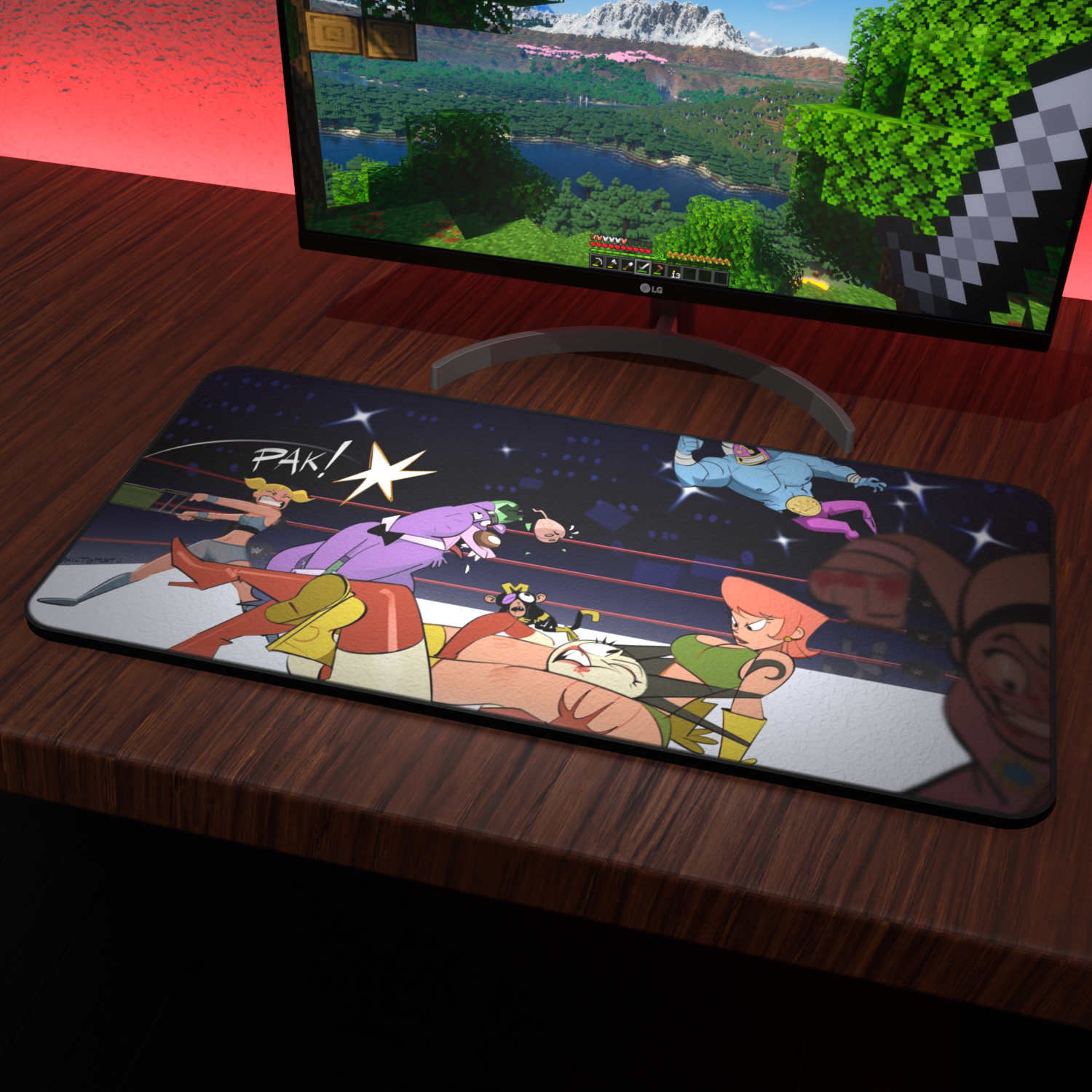 Wrestling Playmat