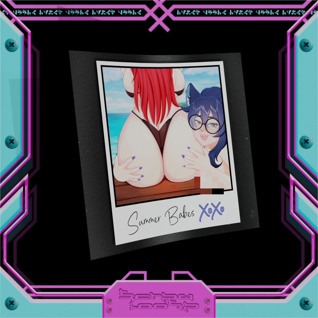 Polaroid Hot Summer Babes V2 Stickers