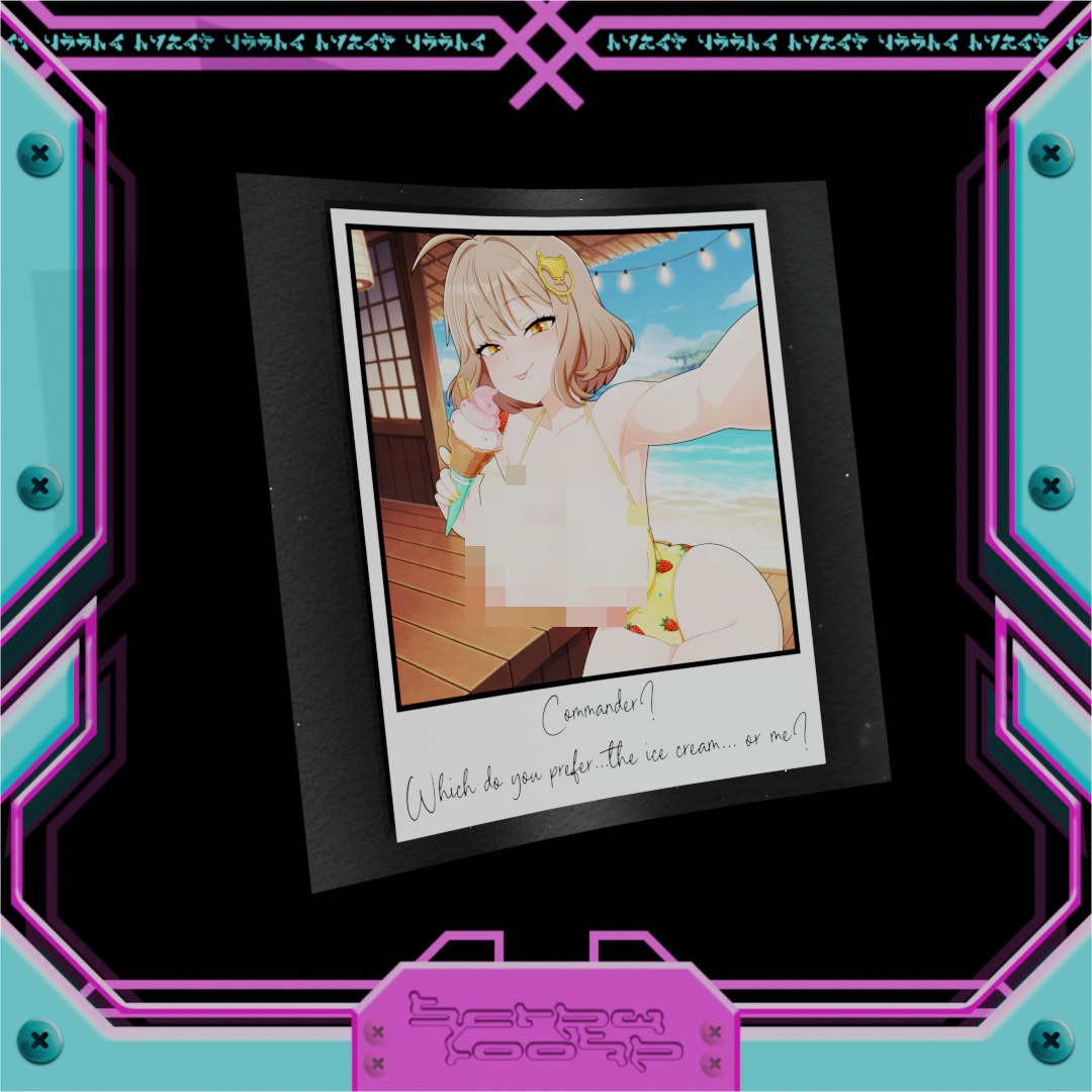 Polaroid Swimsuit Anis Stickers