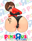 Elastic Girl V2 Stickers