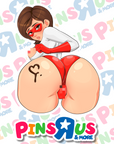 Elastic Girl V1 Stickers