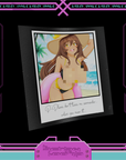 Polaroid Swimsuit Noir Stickers