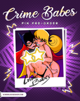 Crime Babes Polaroid Pin