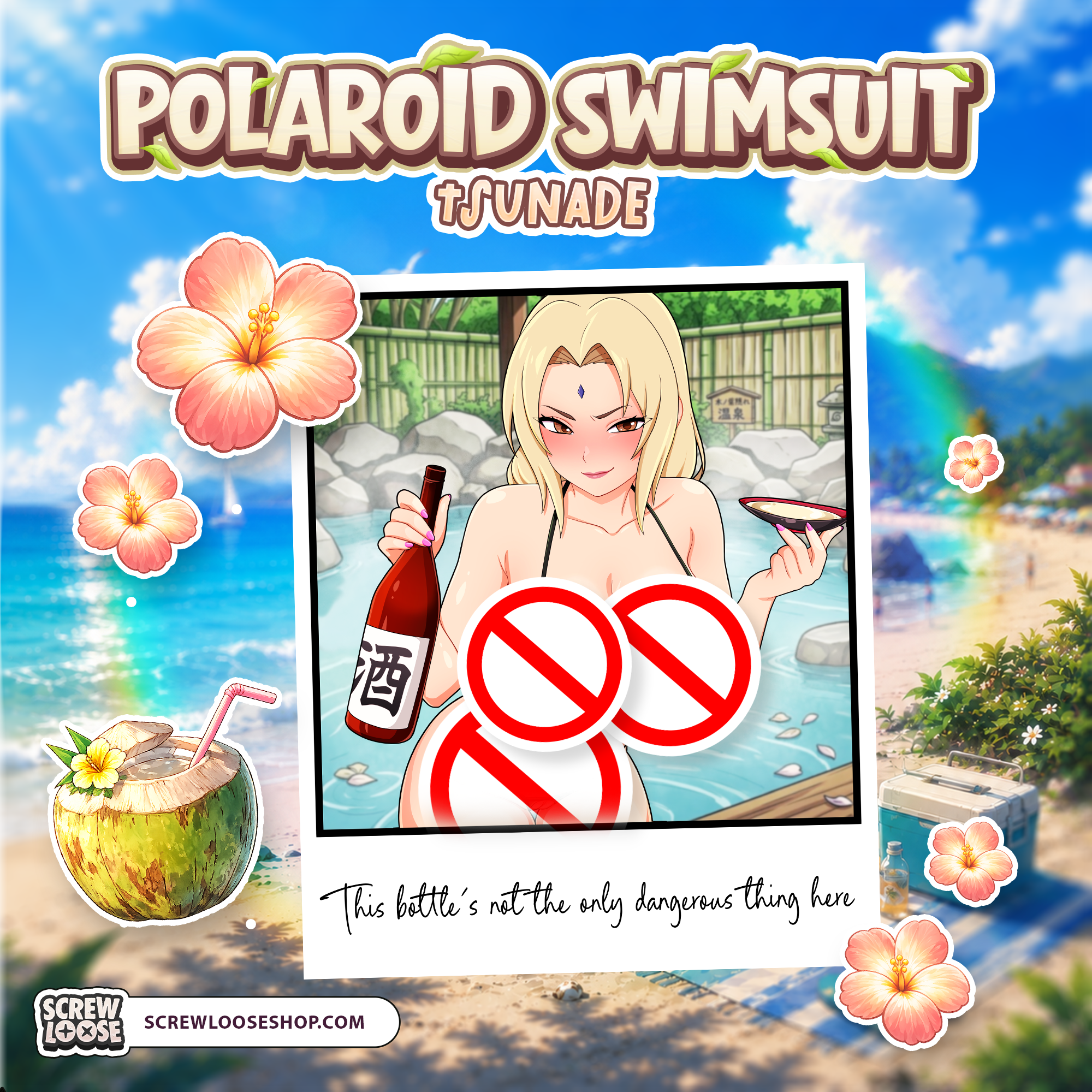 Polaroid Swimsuit Tsun Pin