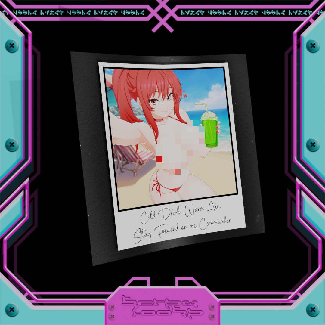 Polaroid Swimsuit Rapi Stickers