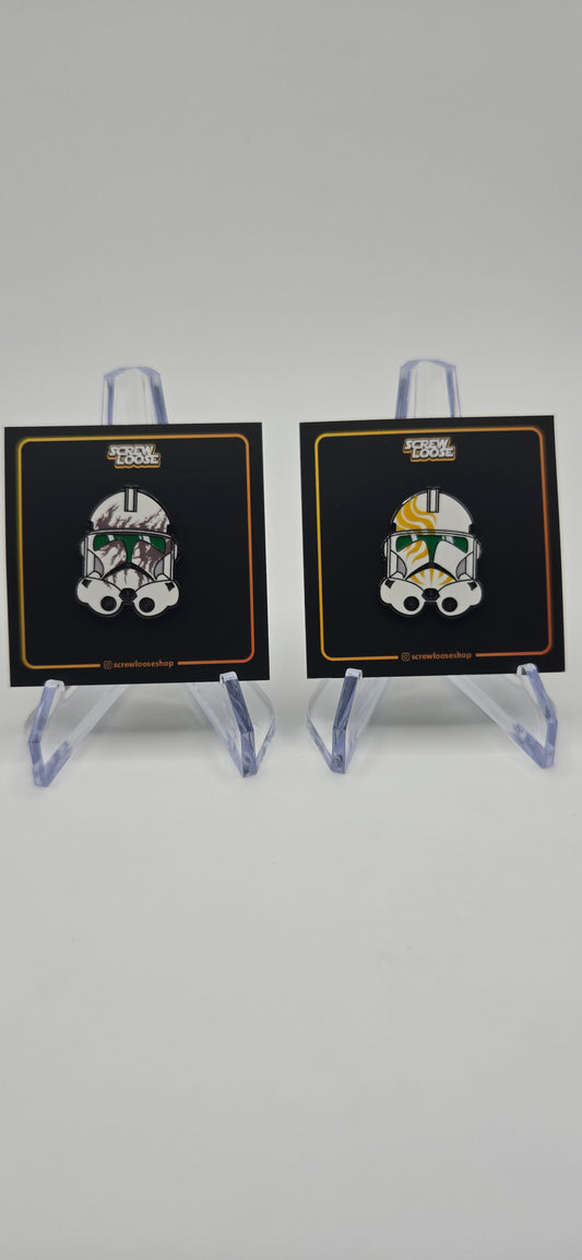 Helmet Pin Rebel Clone Pins