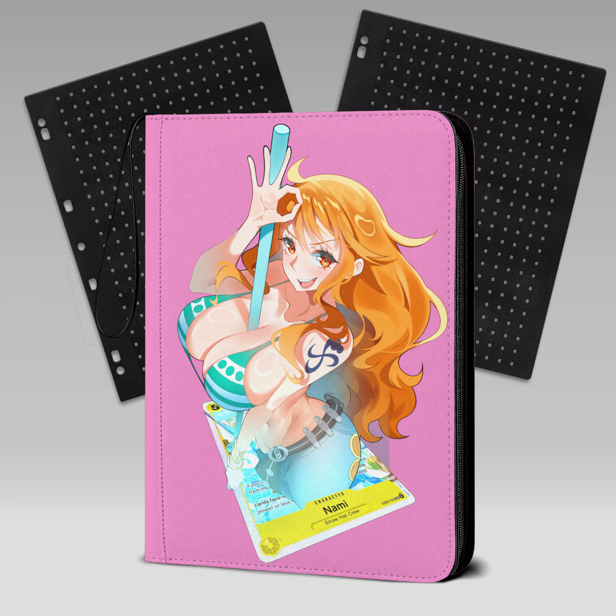 Red Head Pirate Card Binder