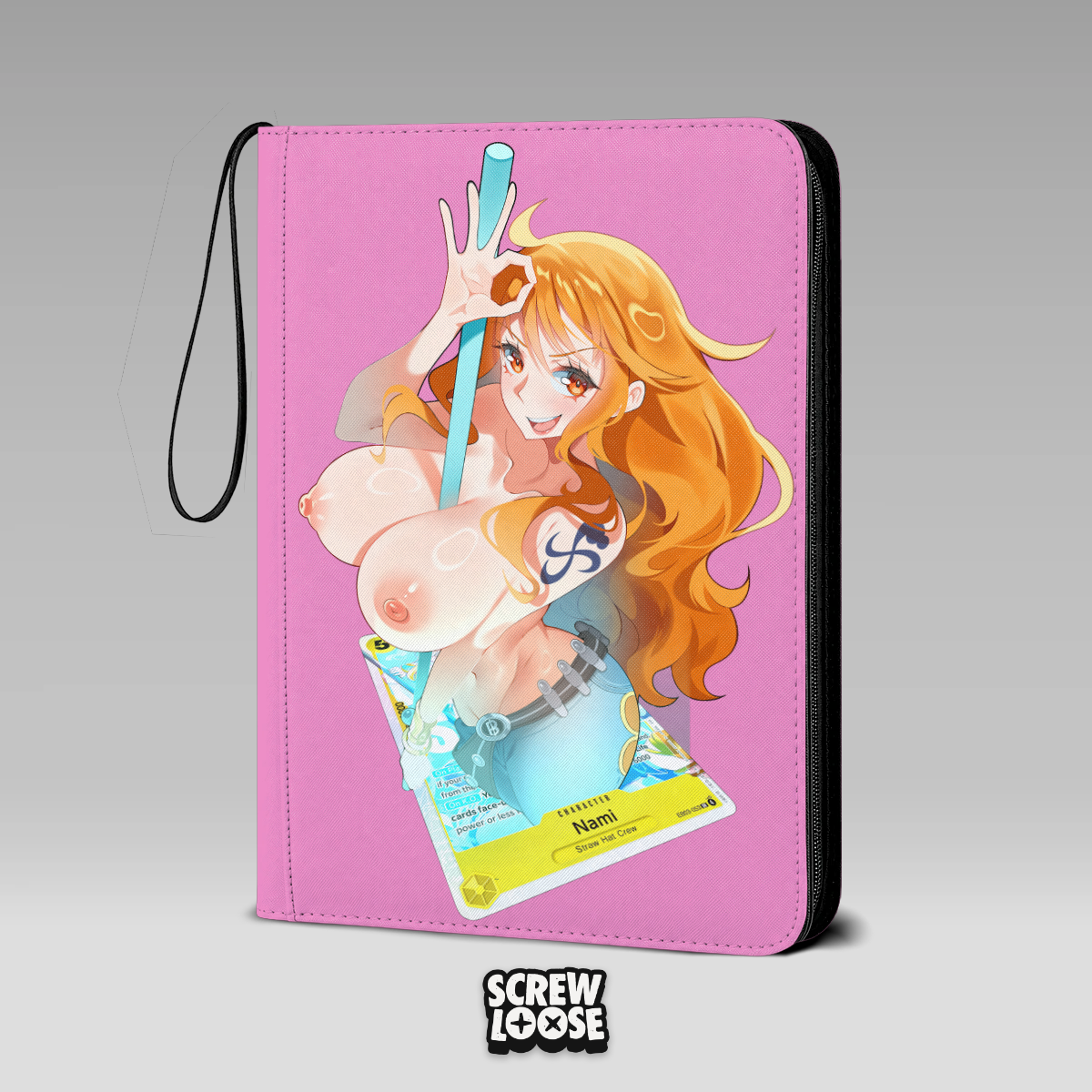 Red Head Pirate Card Binder