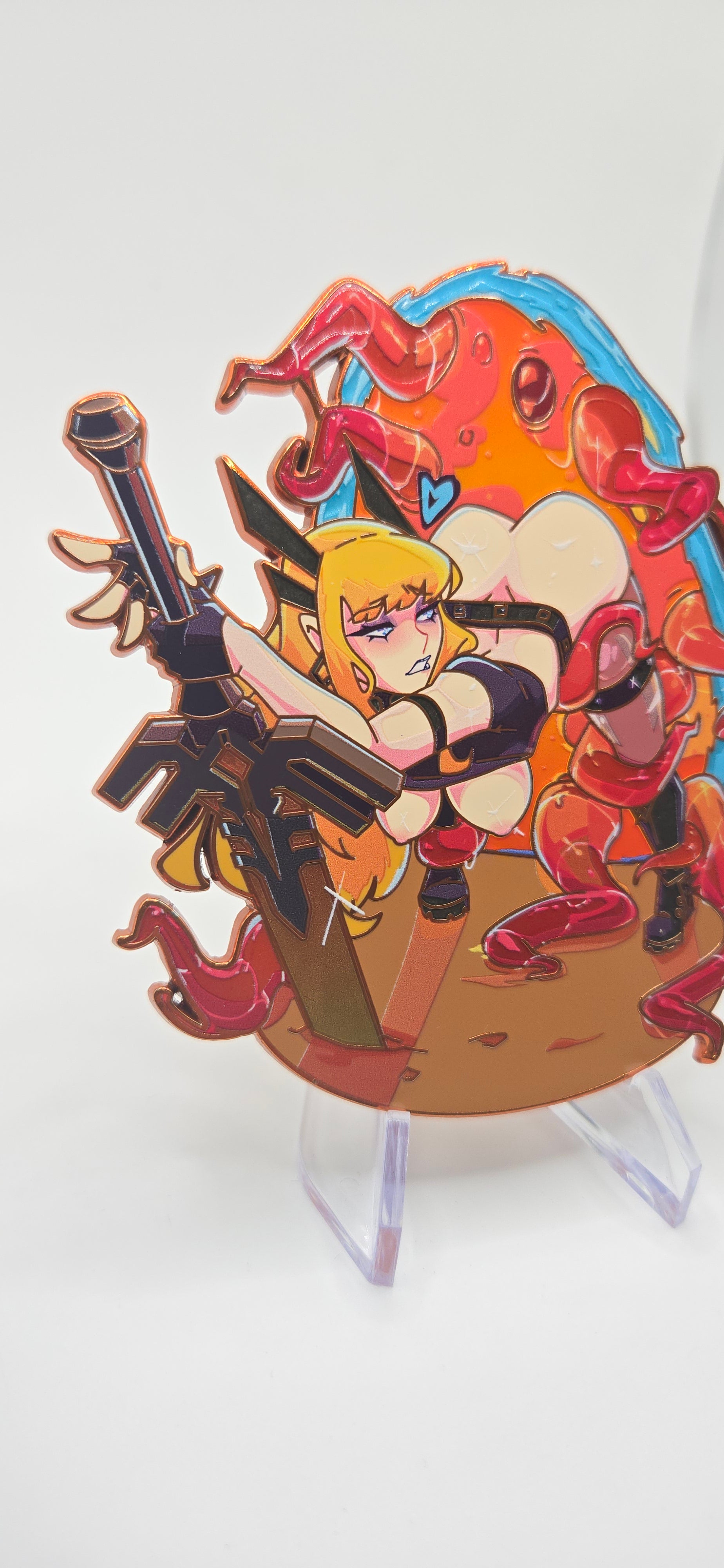 Portal Gone Wrong Pin