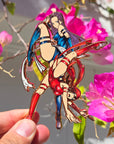 Psy x Elektra Pin