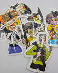 White Claw Ed Edd Eddy Stickers