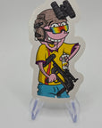 White Claw Ed Edd Eddy Stickers