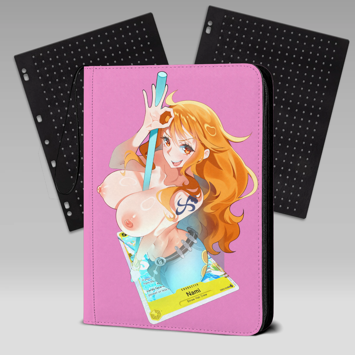 Red Head Pirate Card Binder