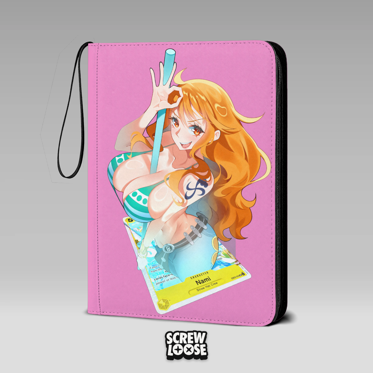 Red Head Pirate Card Binder