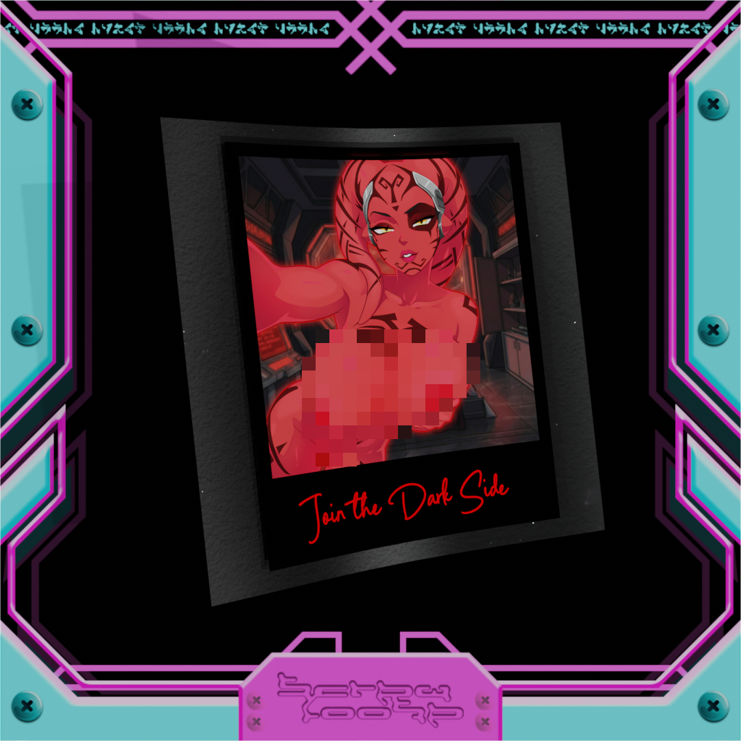 Polaroid Darth Mommy Stickers